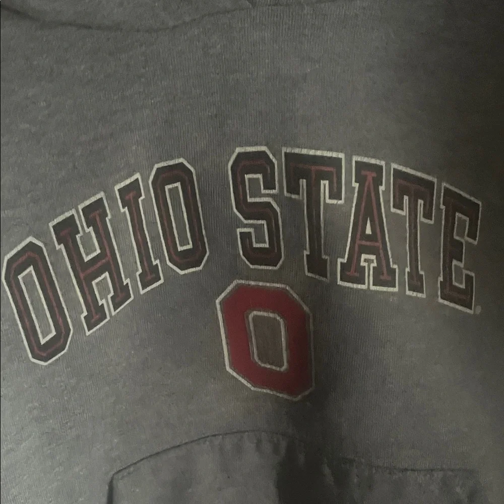 Jansport Gray Ohio State Hoodie, youth size small - Picture 3 of 5